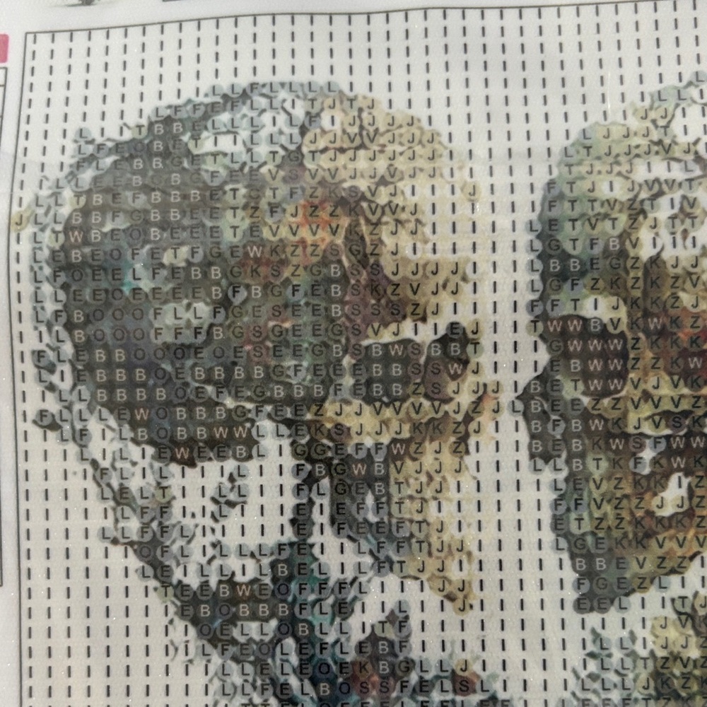 31-8. Heart Skull Diamond Painting Kit - Picture 3 of 9